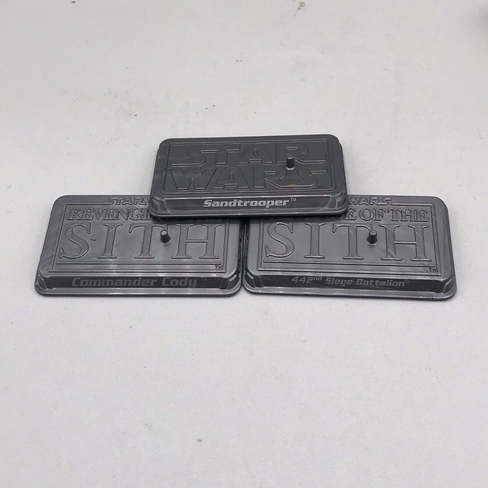 Star Wars Revenge of the Sith Collection / TAC Stands for 3.75" Action Figures